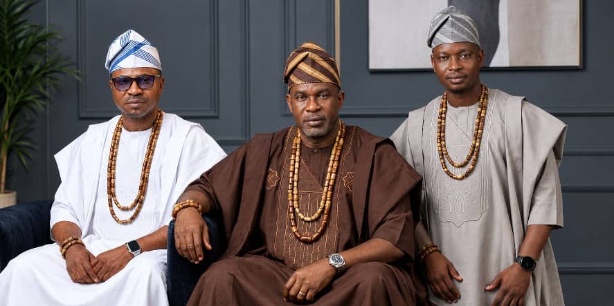 Executives of the Afemai Descendants Forum at an official gathering